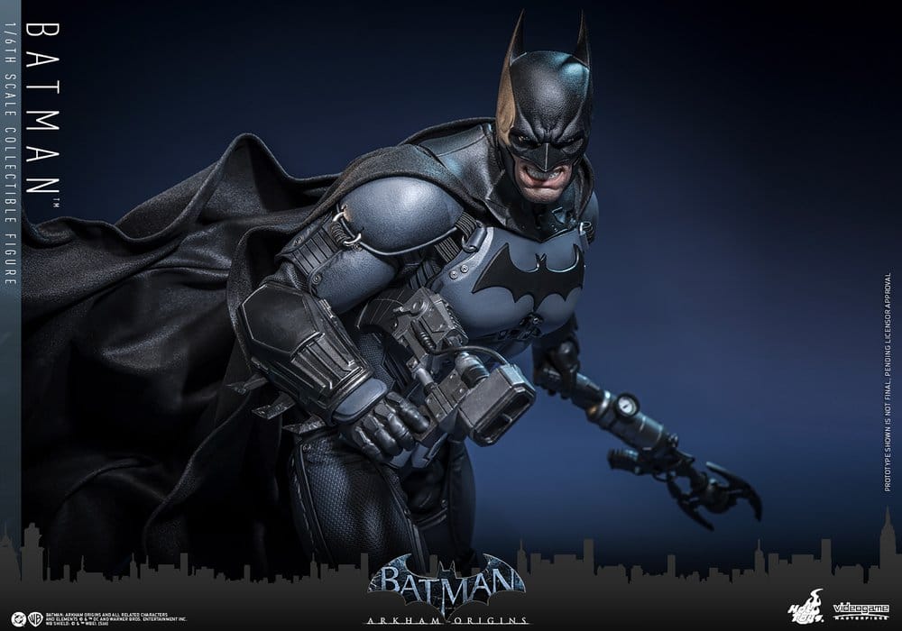 Batman Arkham Origins Videogame Masterpiece Actionfigur 1/6 Batman 33 cm