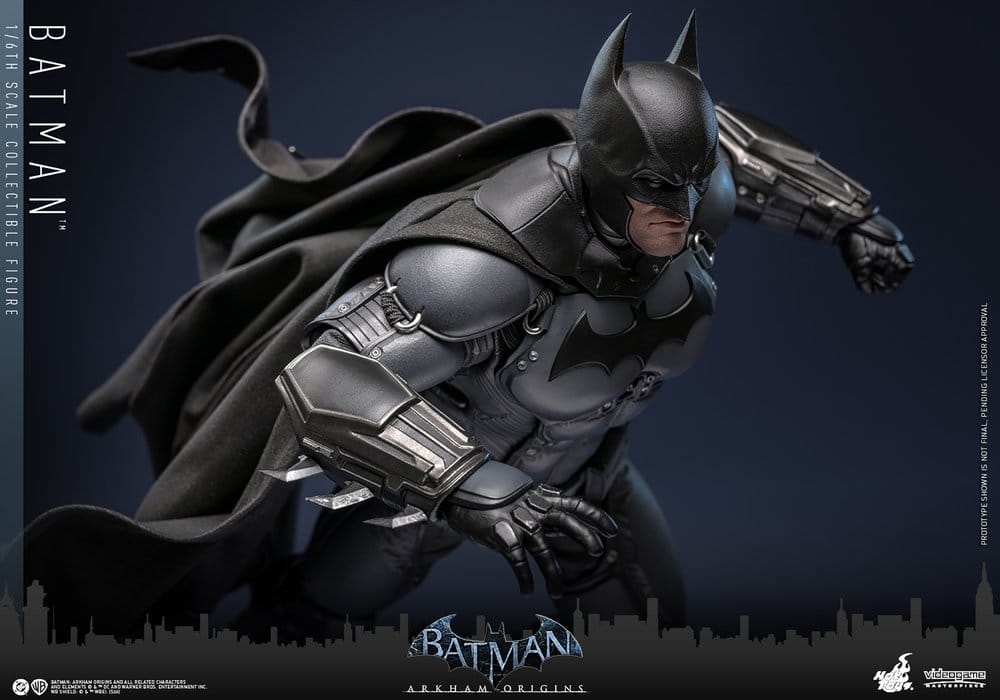 Batman Arkham Origins Videogame Masterpiece Actionfigur 1/6 Batman 33 cm