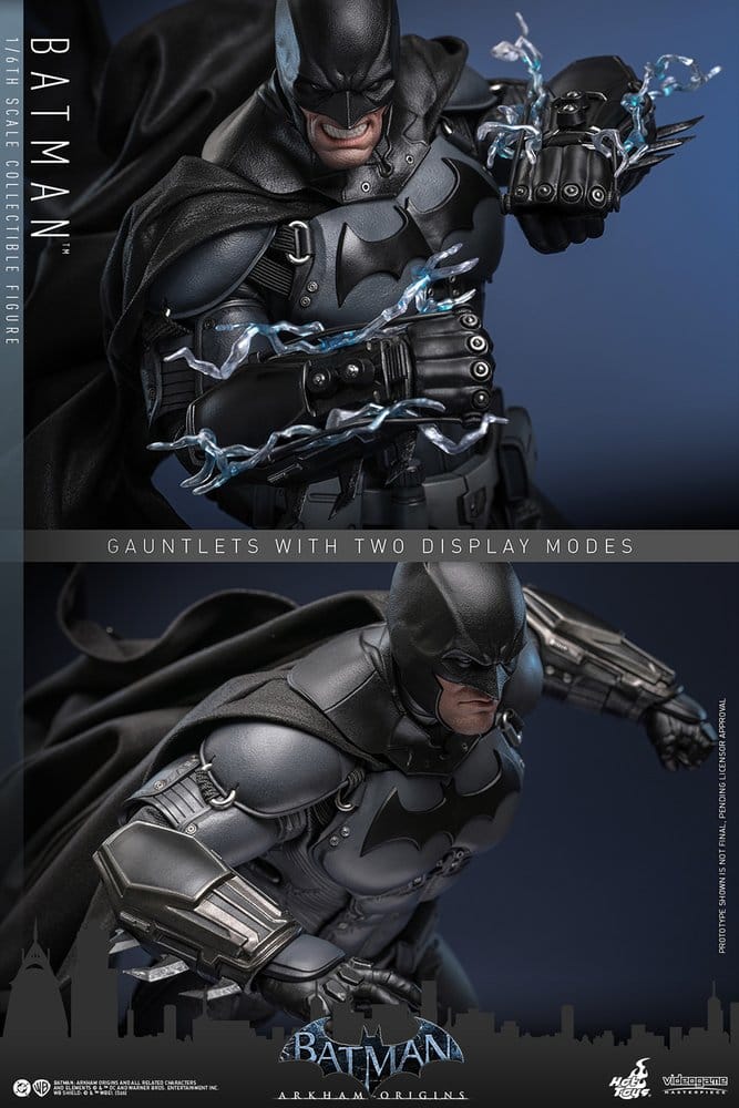 Batman Arkham Origins Videogame Masterpiece Actionfigur 1/6 Batman 33 cm
