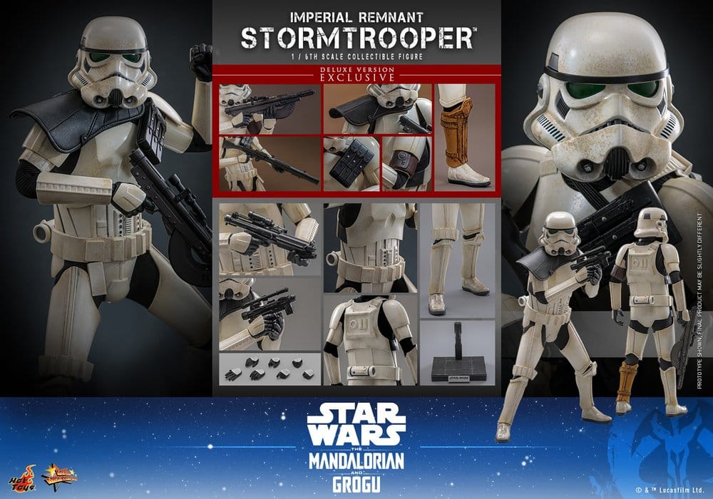 Star Wars: The Mandalorian & Grogu Movie Masterpiece Actionfigur 1/6 Imperial Remnant Stormtrooper (Deluxe Version) 30 cm