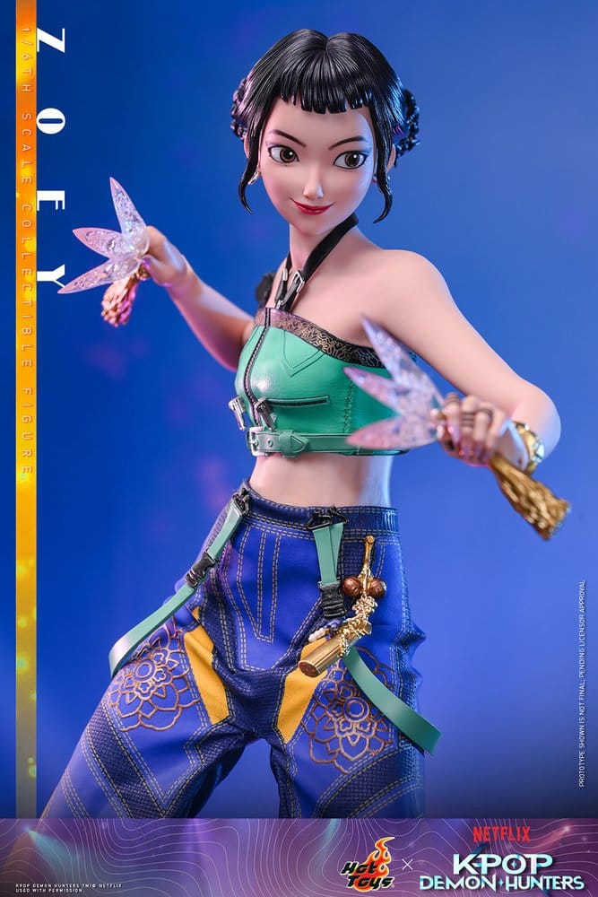 KPop Demon Hunters Actionfigur 1/6 Zoey 27 cm