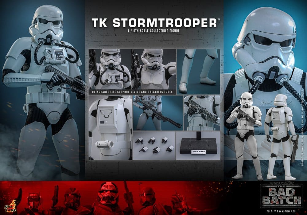Star Wars: The Bad Batch Actionfigur 1/6 TK Stormtrooper 30 cm