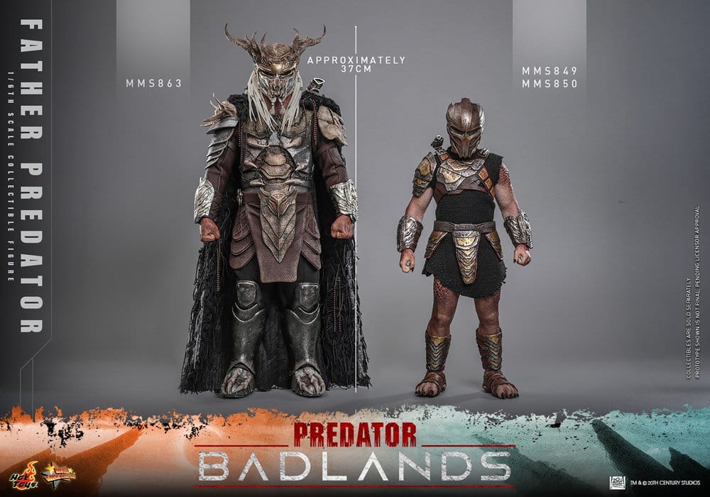 Predator: Badlands Movie Masterpiece Actionfigur 1/6 Njohrr 36 cm