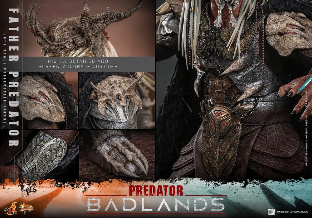 Predator: Badlands Movie Masterpiece Actionfigur 1/6 Njohrr 36 cm