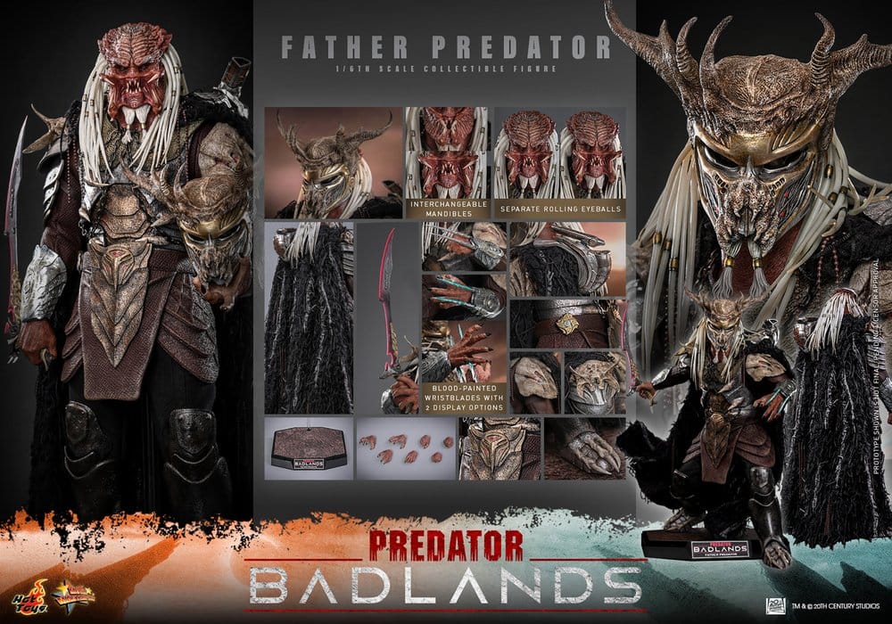 Predator: Badlands Movie Masterpiece Actionfigur 1/6 Njohrr 36 cm