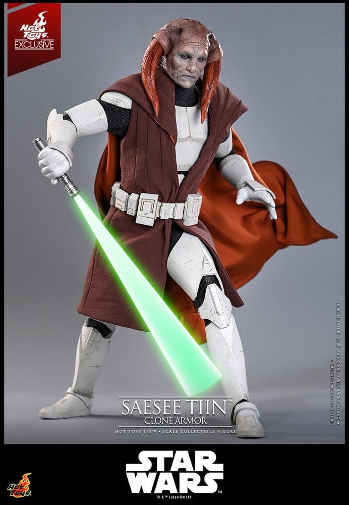 Star Wars: The Clone Wars Television Masterpiece Actionfigur 1/6 Saesee Tiin (Clone Armor) (Hot Toys Exclusive) 32 cm