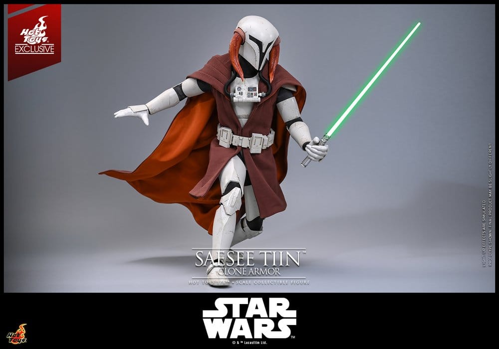 Star Wars: The Clone Wars Television Masterpiece Actionfigur 1/6 Saesee Tiin (Clone Armor) (Hot Toys Exclusive) 32 cm