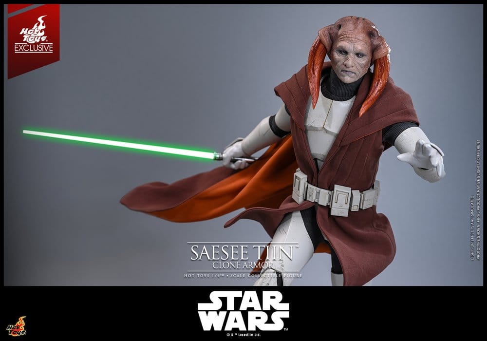 Star Wars: The Clone Wars Television Masterpiece Actionfigur 1/6 Saesee Tiin (Clone Armor) (Hot Toys Exclusive) 32 cm