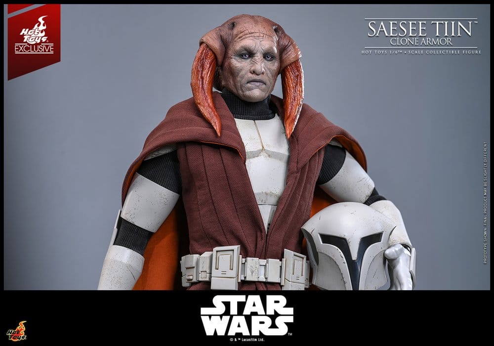 Star Wars: The Clone Wars Television Masterpiece Actionfigur 1/6 Saesee Tiin (Clone Armor) (Hot Toys Exclusive) 32 cm