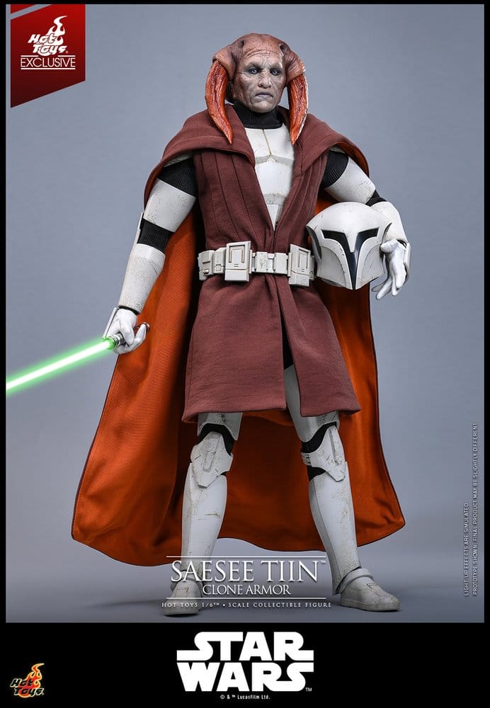 Star Wars: The Clone Wars Television Masterpiece Actionfigur 1/6 Saesee Tiin (Clone Armor) (Hot Toys Exclusive) 32 cm