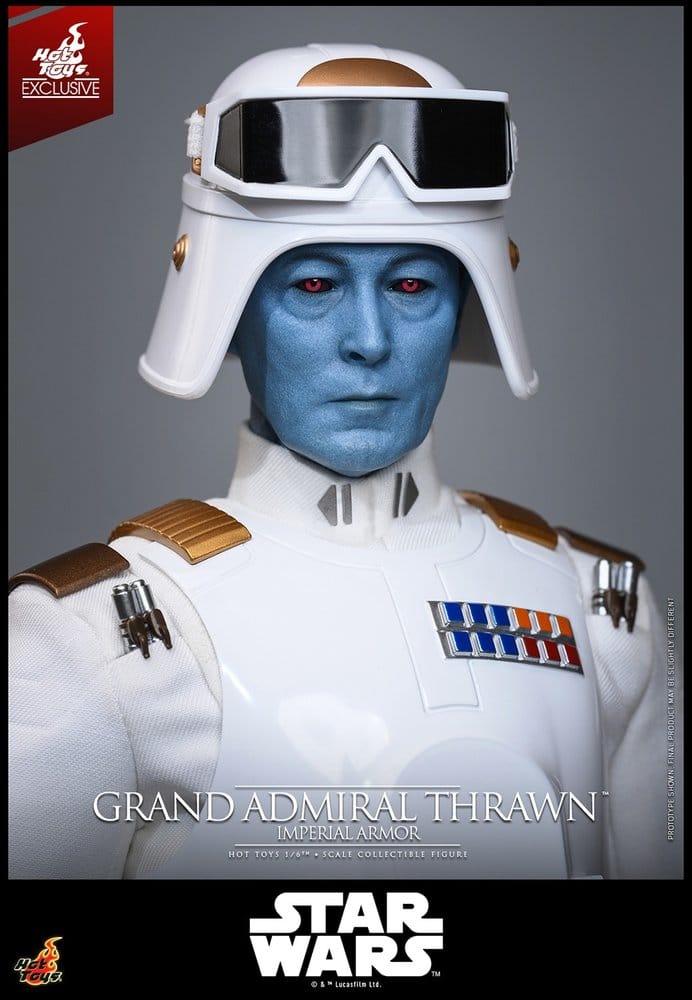 Star Wars: Rebels Television Masterpiece Actionfigur 1/6 Grand Admiral Thrawn (Imperial Armor) Hot Toys Exclusive 32 cm