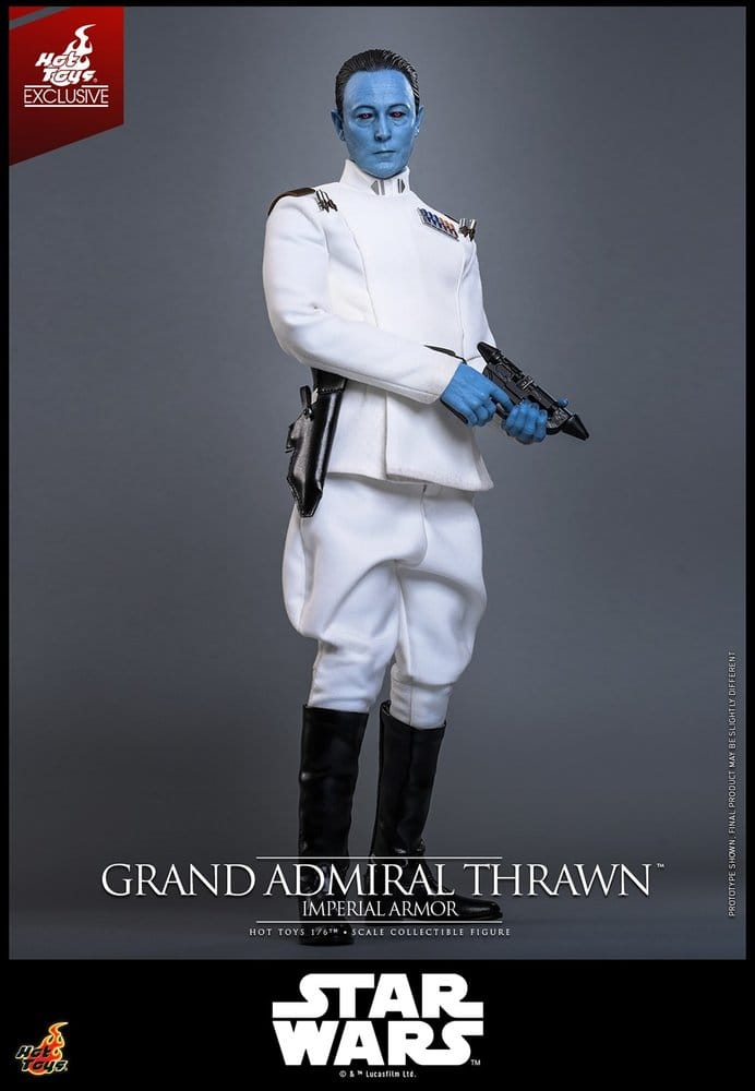Star Wars: Rebels Television Masterpiece Actionfigur 1/6 Grand Admiral Thrawn (Imperial Armor) Hot Toys Exclusive 32 cm