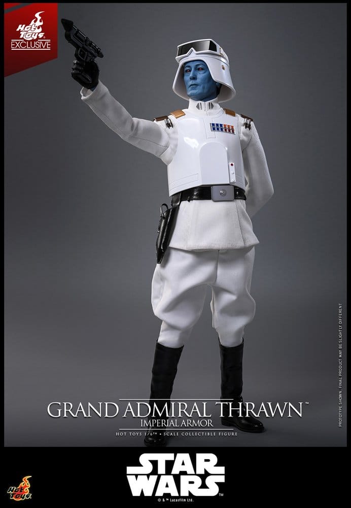 Star Wars: Rebels Television Masterpiece Actionfigur 1/6 Grand Admiral Thrawn (Imperial Armor) Hot Toys Exclusive 32 cm