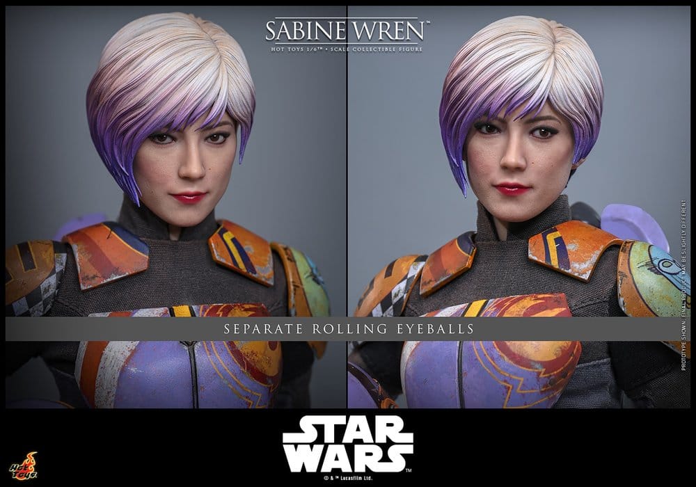 Star Wars: Rebels Television Masterpiece Actionfigur 1/6 Sabine Wren 29 cm
