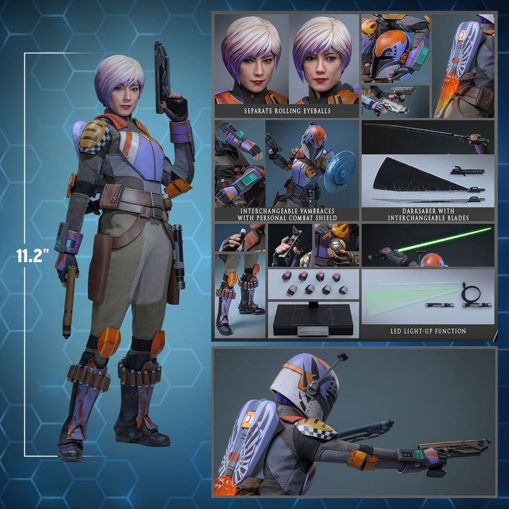 Star Wars: Rebels Television Masterpiece Actionfigur 1/6 Sabine Wren 29 cm