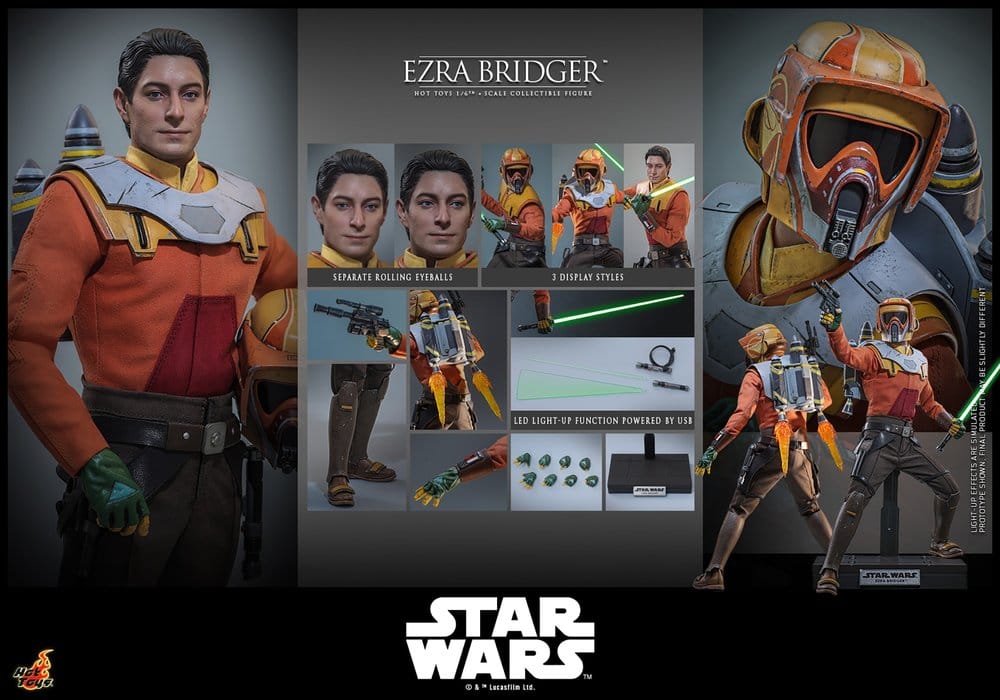 Star Wars: Rebels Television Masterpiece Actionfigur 1/6 Ezra Bridger 31 cm