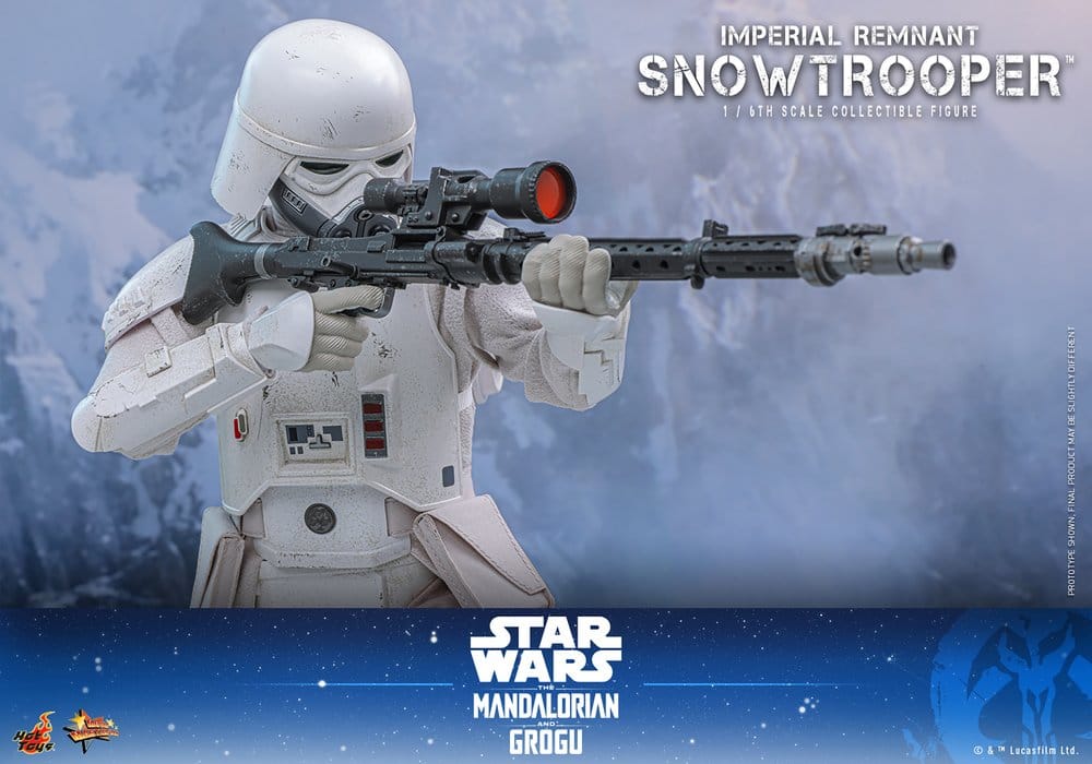 Star Wars: The Mandalorian & Grogu Movie Masterpiece Actionfigur 1/6 Imperial Remnant Snowtrooper 30 cm