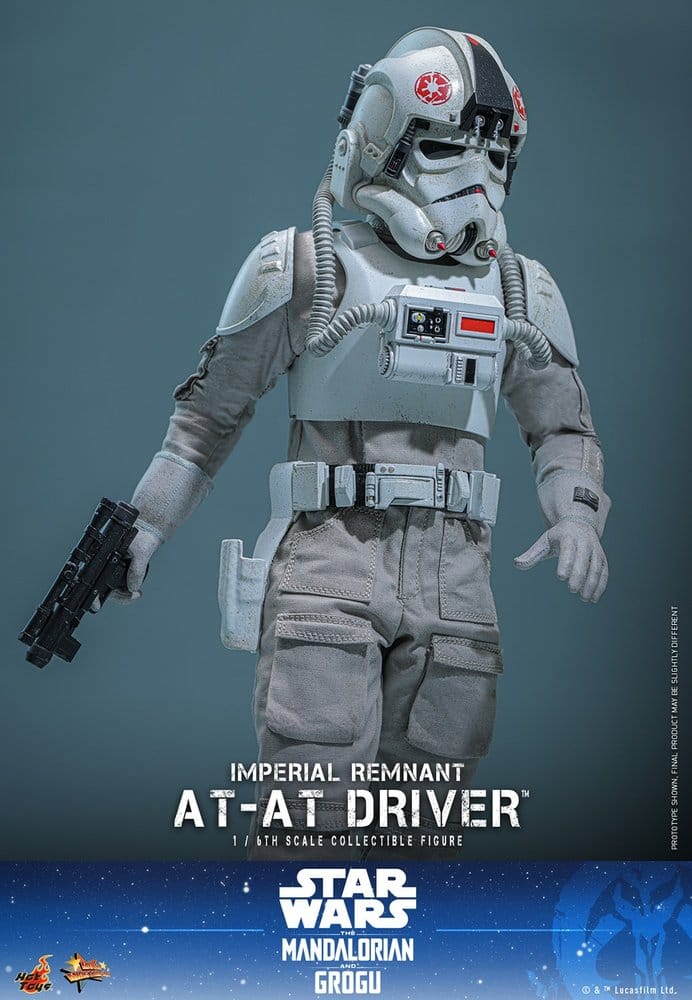 Star Wars Movie Masterpiece Actionfigur 1/6 Imperial Remnant AT-AT Driver 30 cm