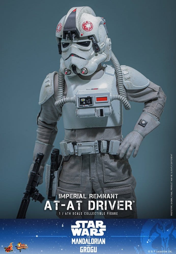 Star Wars Movie Masterpiece Actionfigur 1/6 Imperial Remnant AT-AT Driver 30 cm