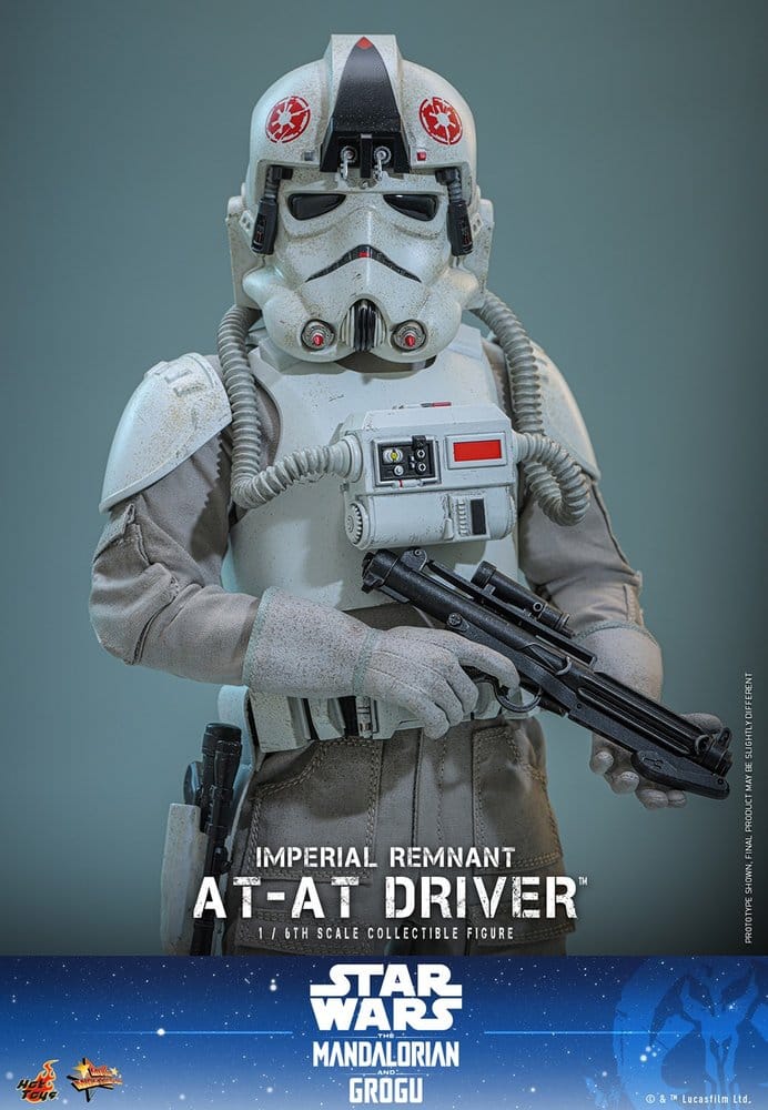Star Wars Movie Masterpiece Actionfigur 1/6 Imperial Remnant AT-AT Driver 30 cm