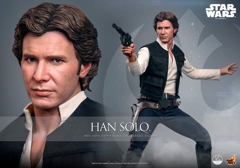 Star Wars Episode IV Actionfigur 1/4 Han Solo 46  cm