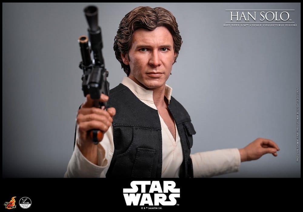Star Wars Episode IV Actionfigur 1/4 Han Solo 46  cm