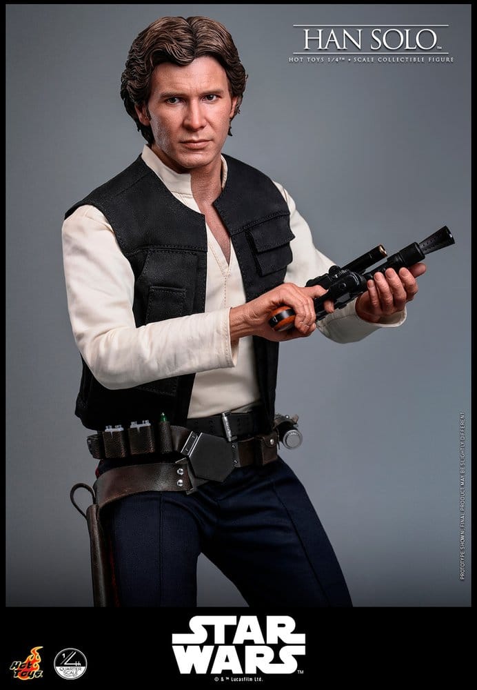 Star Wars Episode IV Actionfigur 1/4 Han Solo 46  cm