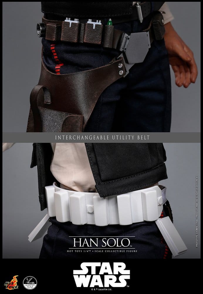 Star Wars Episode IV Actionfigur 1/4 Han Solo 46  cm