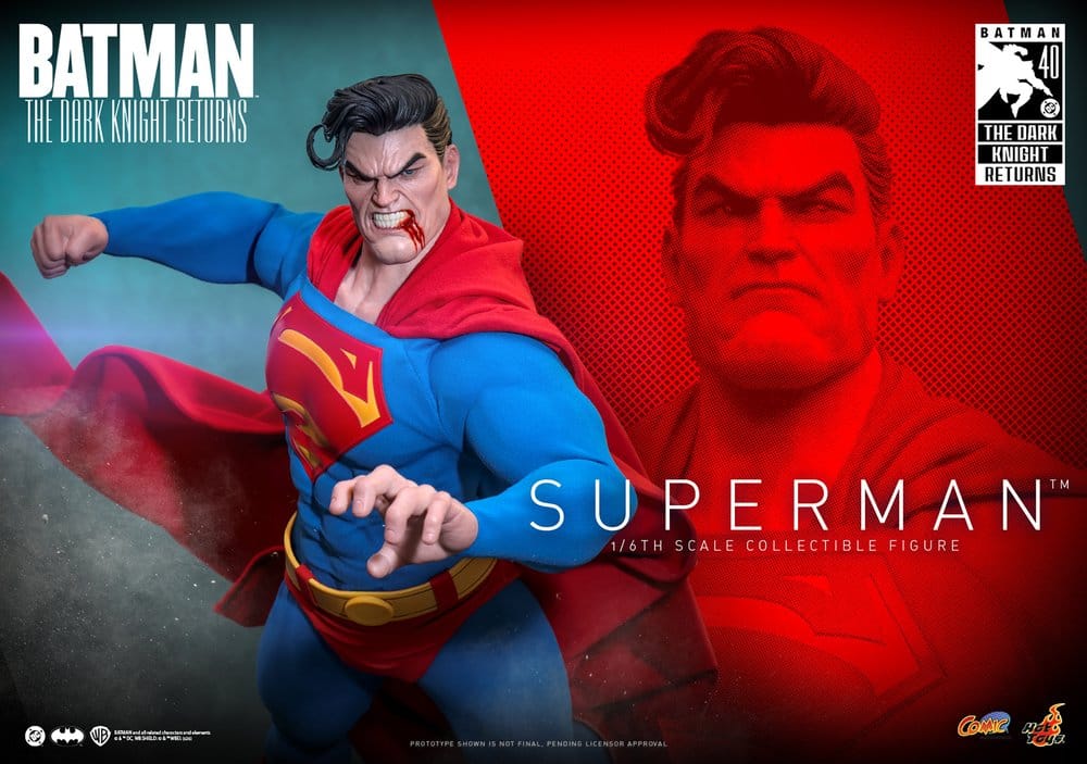 Batman: The Dark Knight Returns Comic Masterpiece Actionfigur 1/6 Superman 34 cm