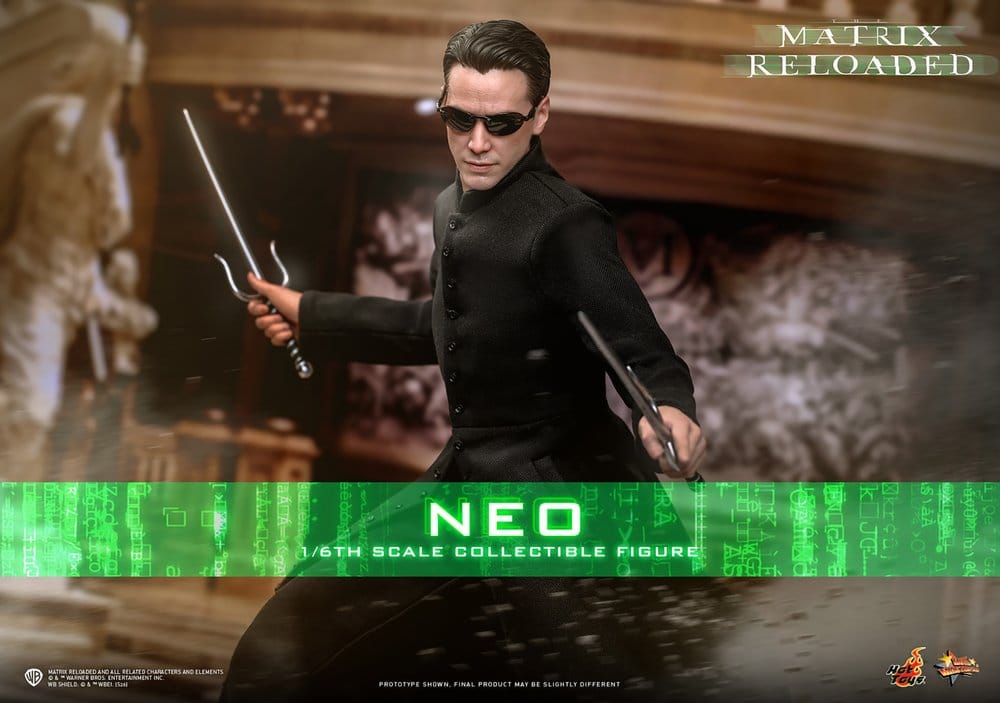 Matrix Movie Masterpiece Action Figur 1/6 Neo 31 cm