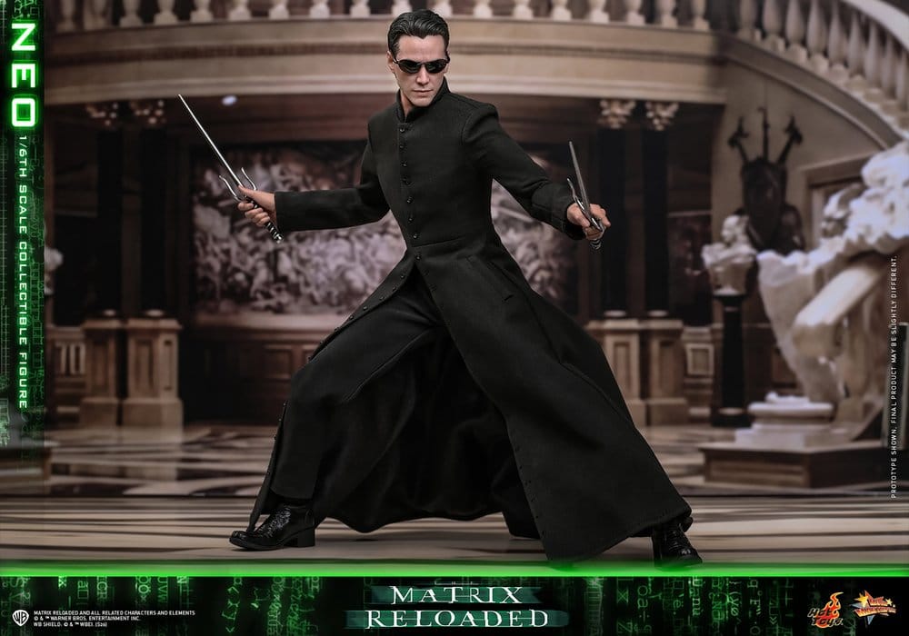 Matrix Movie Masterpiece Action Figur 1/6 Neo 31 cm