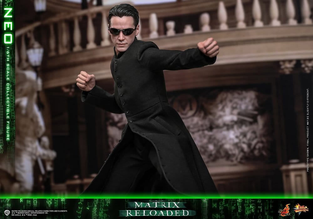 Matrix Movie Masterpiece Action Figur 1/6 Neo 31 cm