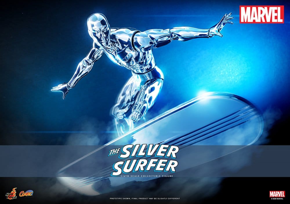 Marvel Actionfigur 1/6 Silver Surfer 32 cm
