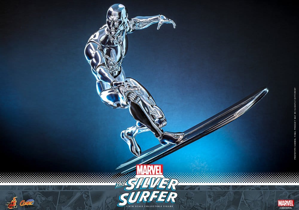 Marvel Actionfigur 1/6 Silver Surfer 32 cm