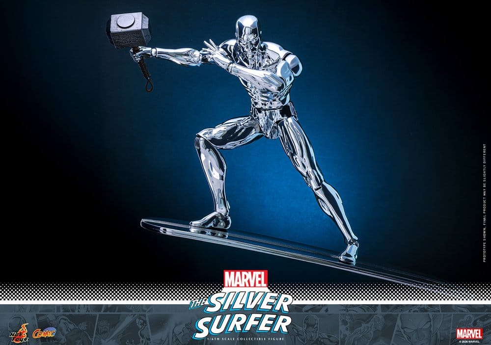 Marvel Actionfigur 1/6 Silver Surfer 32 cm