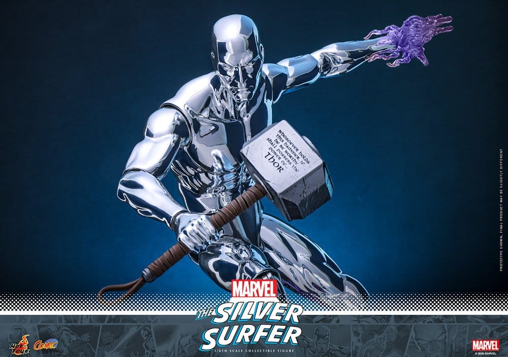 Marvel Actionfigur 1/6 Silver Surfer 32 cm