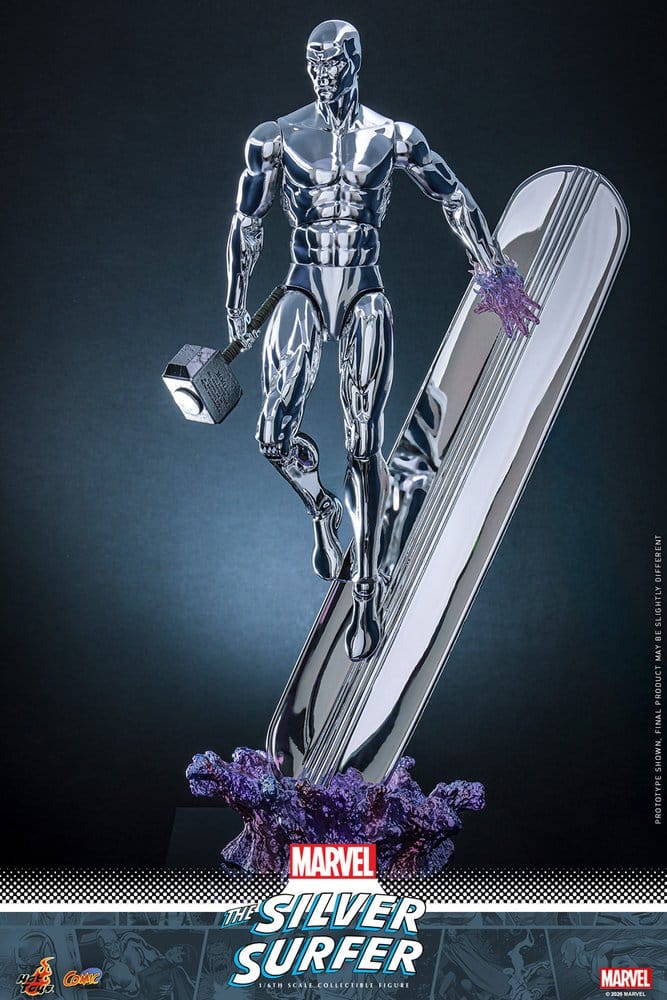 Marvel Actionfigur 1/6 Silver Surfer 32 cm