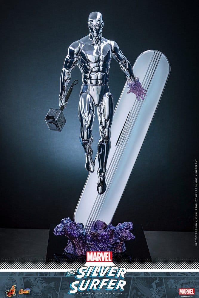 Marvel Actionfigur 1/6 Silver Surfer 32 cm
