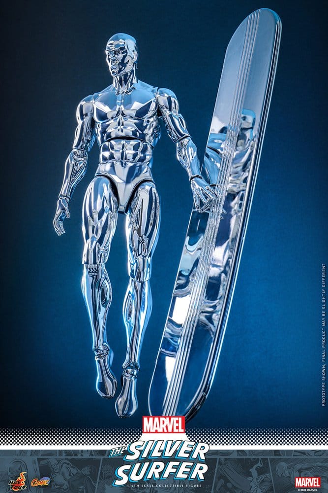 Marvel Actionfigur 1/6 Silver Surfer 32 cm