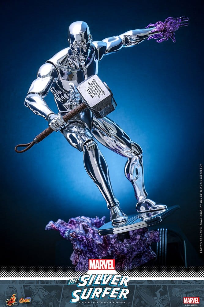 Marvel Actionfigur 1/6 Silver Surfer 32 cm