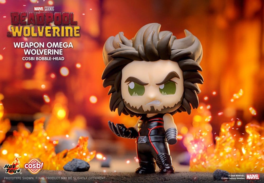 Deadpool & Wolverine Cosbi Minifiguren 9 cm Series 2 Blind Box Display (8)