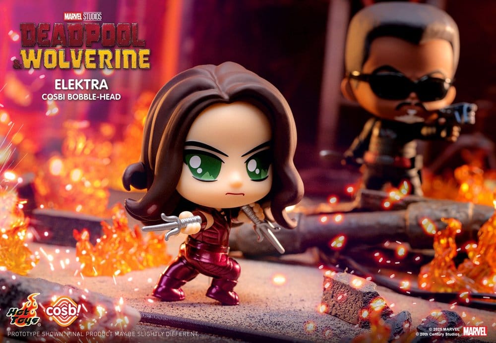 Deadpool & Wolverine Cosbi Minifiguren 9 cm Series 2 Blind Box Display (8)