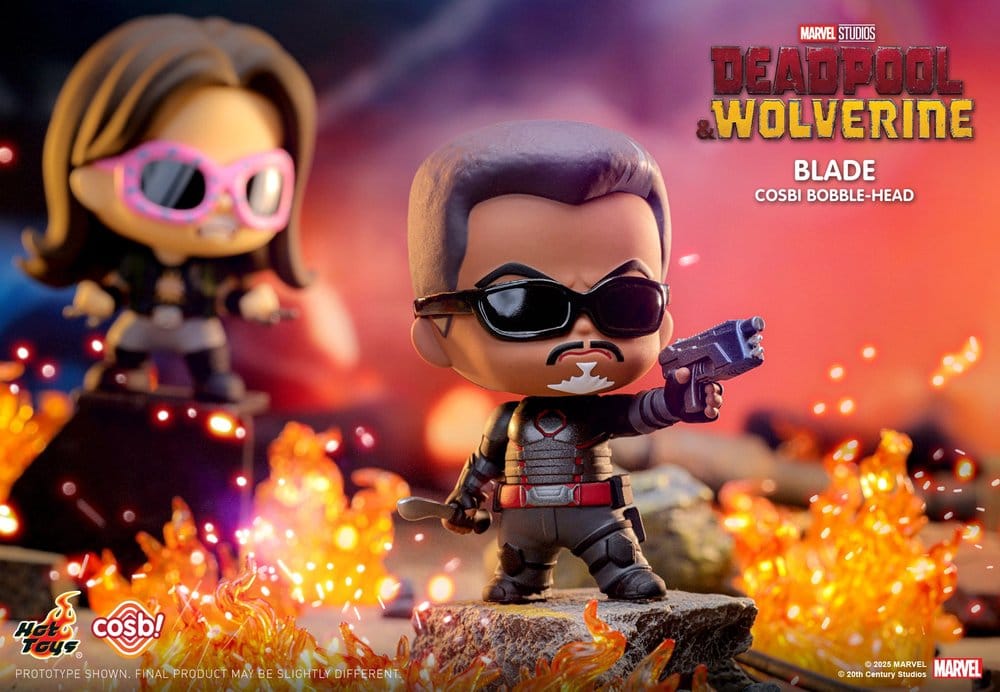 Deadpool & Wolverine Cosbi Minifiguren 9 cm Series 2 Blind Box Display (8)
