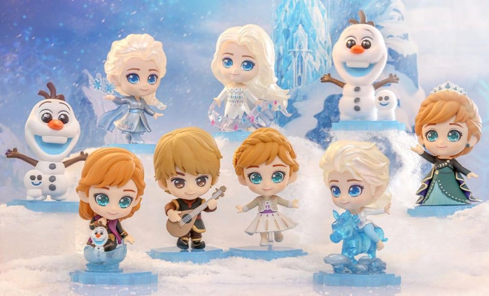 Die Eiskönigin Cosbi Minifiguren 8 cm Blind Box Display (8)