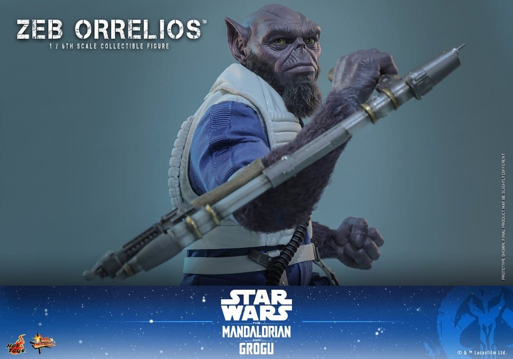 Star Wars Movie Masterpiece Actionfigur 1/6 Zeb Orrelios 33 cm