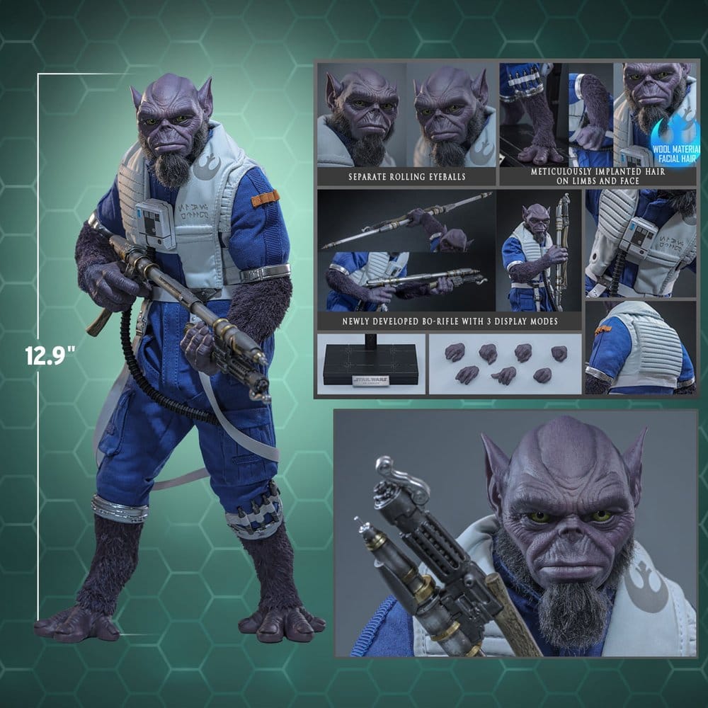 Star Wars Movie Masterpiece Actionfigur 1/6 Zeb Orrelios 33 cm