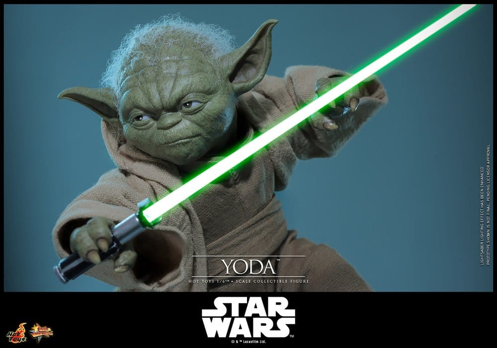 Star Wars: Die Rache der Sith Movie Masterpiece Actionfigur 1/6 Yoda 14 cm