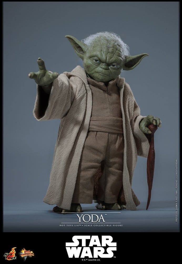 Star Wars: Die Rache der Sith Movie Masterpiece Actionfigur 1/6 Yoda 14 cm