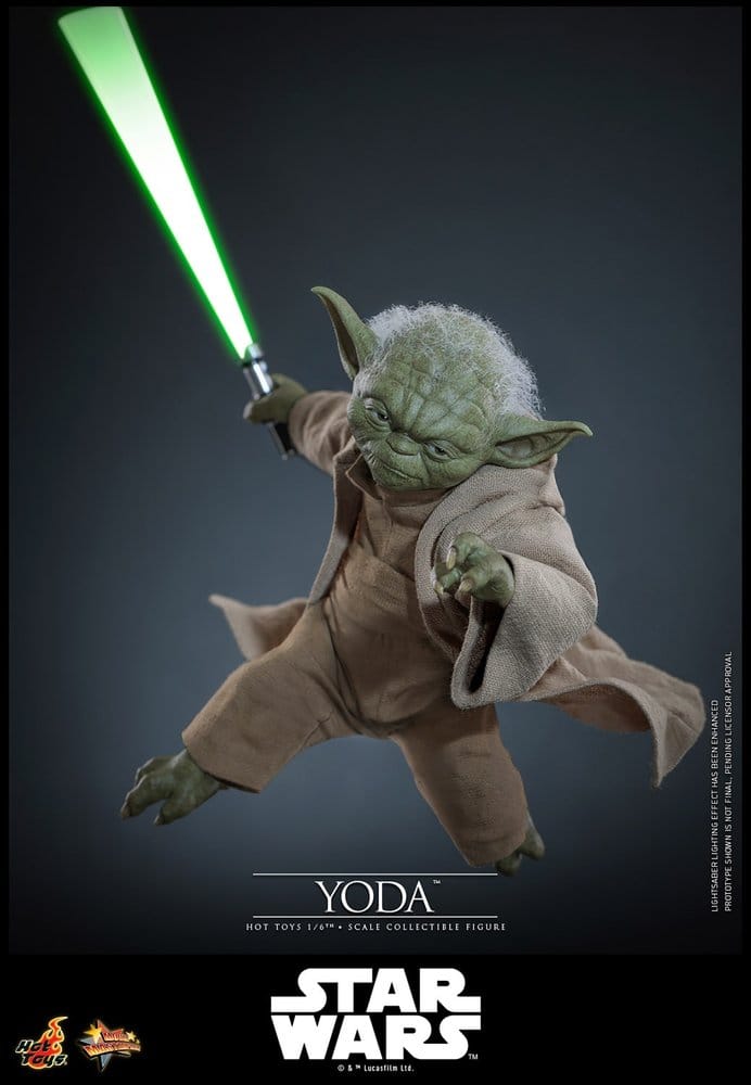 Star Wars: Die Rache der Sith Movie Masterpiece Actionfigur 1/6 Yoda 14 cm
