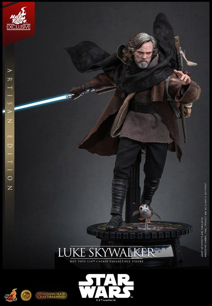 Star Wars: Die letzten Jedi Movie Masterpiece Actionfigur 1/6 Luke Skywalker (Artisan Edition) 29 cm